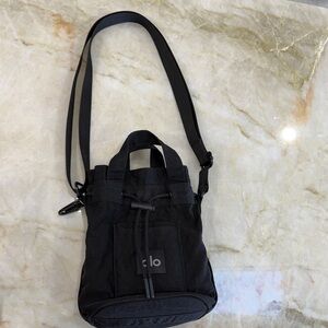 ALO Yoga Black Crossbody Mini Tote